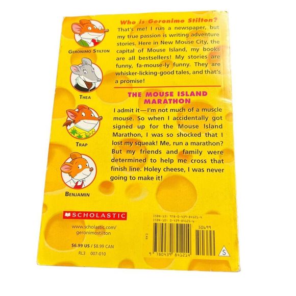 Geronimo Stilton Book Lot Of 3 Childrens Chapter Books #7 #30 #36 Very Good - Picture 10 of 15